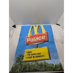 Palace x McDonald’s Sign T-Shirt ‘White’ Authentic Men’s XXL – New
